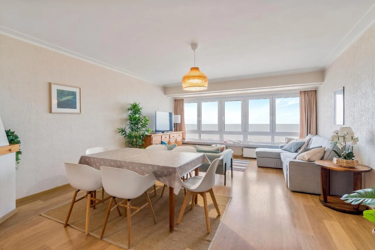 Zonnig Familie App Op Zeedijk Met Zeezicht Voor 6P Apartment Ostend 0*,